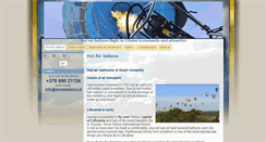 Desktop Screenshot of en.skriskbalionu.lt